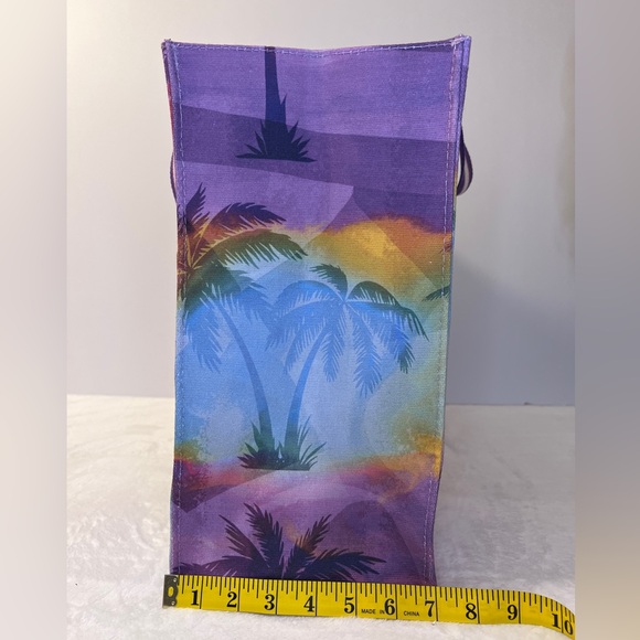 TWIG & ARROW Tote Bag VACAY Tropical Print - Picture 4 of 8